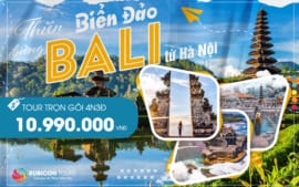 Tour Trọn Gói: Hà Nội – Bali 4N3Đ