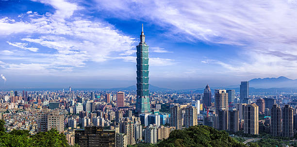 Cityscape of Central of Taipei , Taiwan